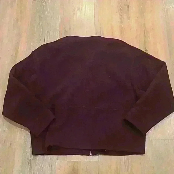 PATAGONIA Purple Sweater Full Zip Fleece Jacket Medium - Picture 6 of 6